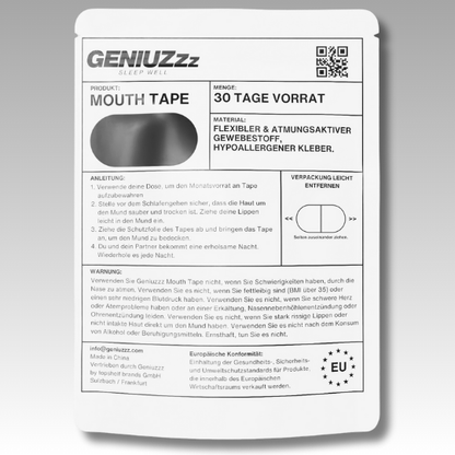 MOUTH TAPE 30 STÜCK